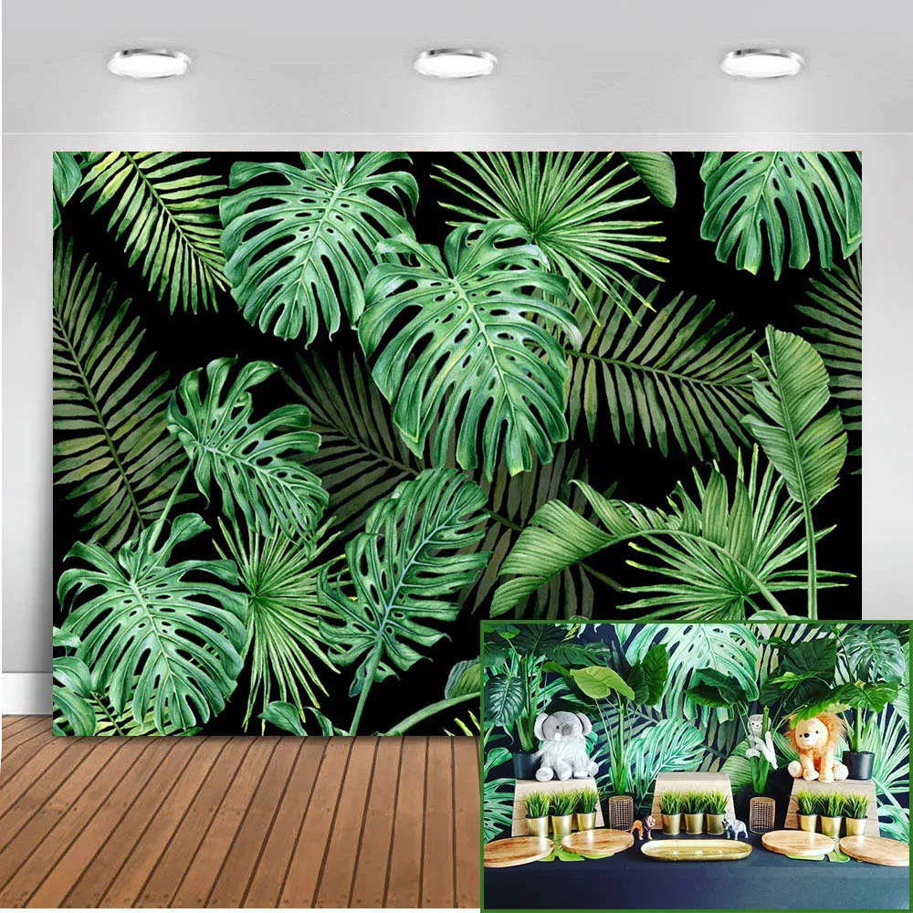 

Jungle Forest Photography Background Spring Photo Booth Background Studio Safari Party Backdrop Vinyl Photography Backdrops