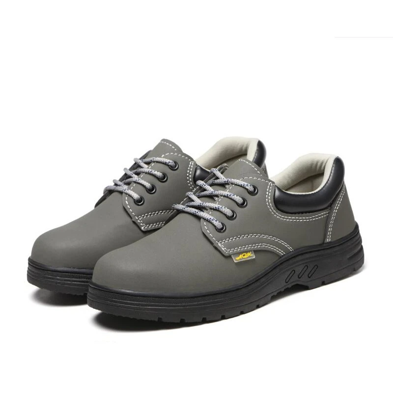 

Unisex Work Safety Shoes Breathable Construction Protective Footwear Steel Toe Anti-smashing Non-slip Sand-proof Safety Boots