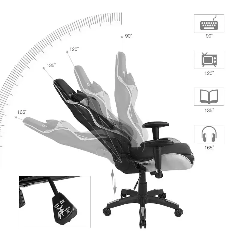 1 шт. игровое кресло компьютерное Высококачественная игровая мебель кожаное