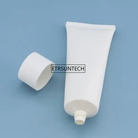 100pcs empty frosted cosmetic hose soft tube makeup facial cleanser cream squeeze soft tubebody wash refillable bottle f3587