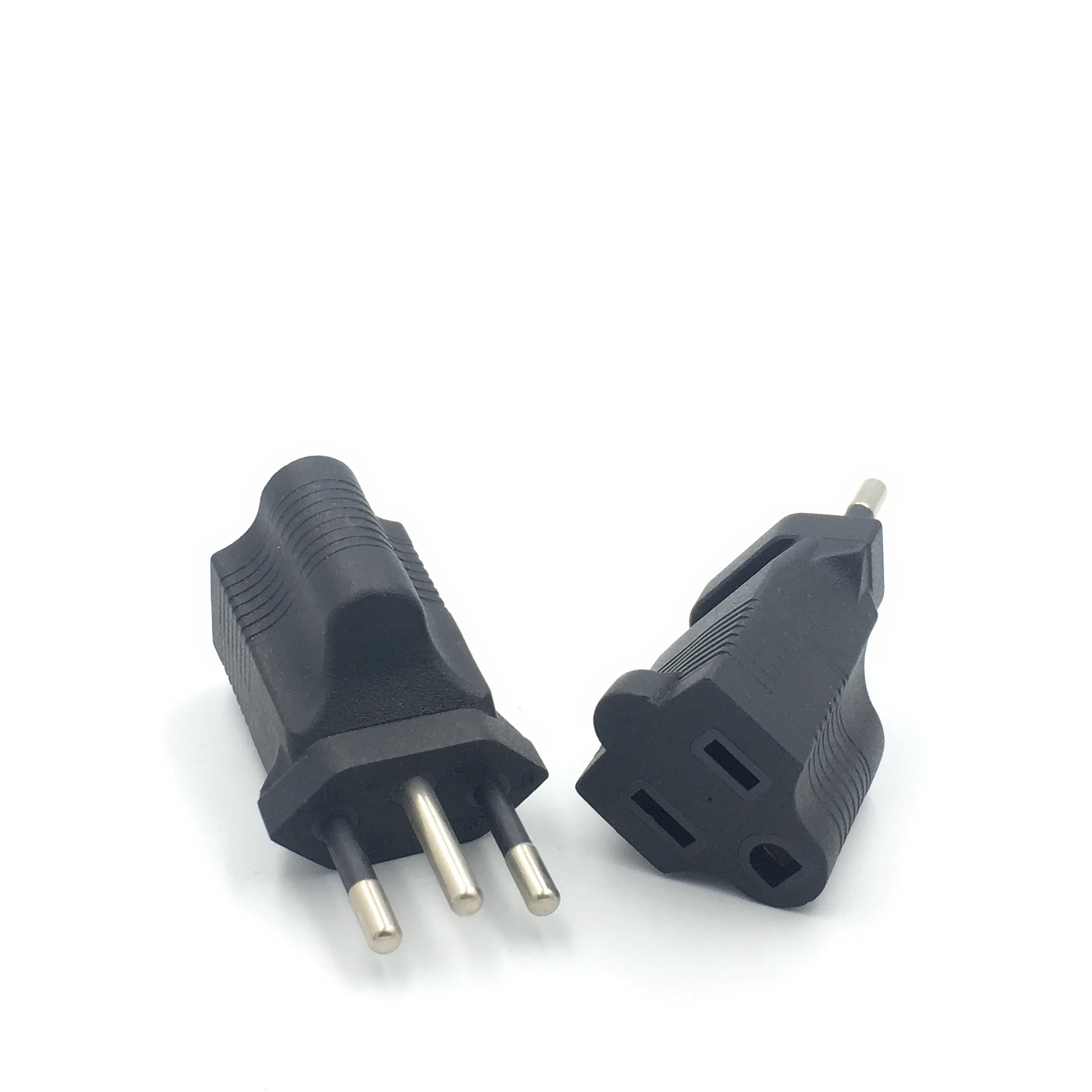 Бразильский в США адаптер переменного тока бразильский 3 контактный штекер Nema 5 15R