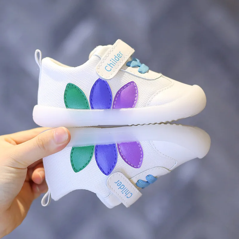 

Spring Autumn Baby Girls Boys Toddler Shoes Are Breathable Anti-Skid and Anti-Collision First Walkers Toddler Girl Shoes