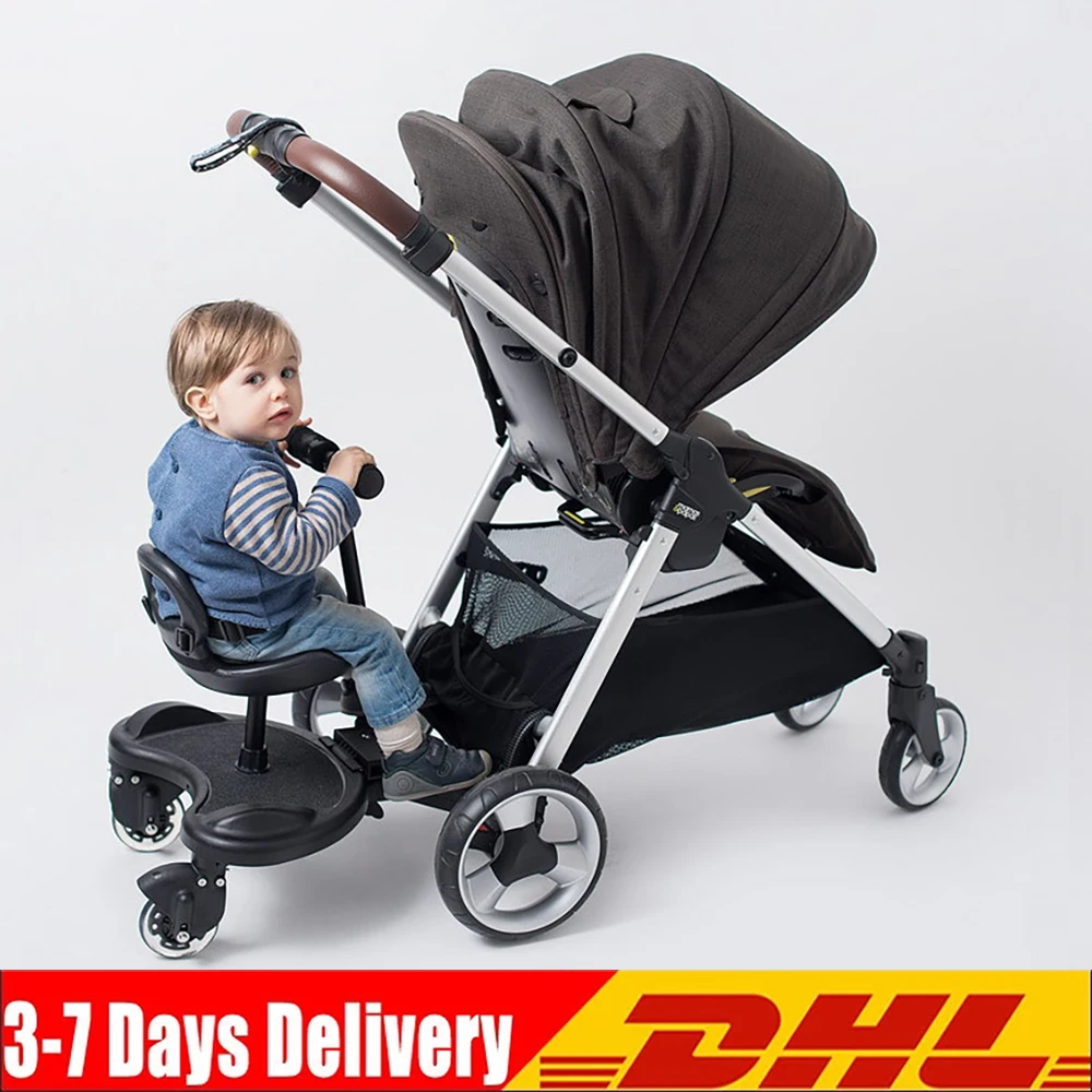 DHL органайзер для детской тележки педаль коляски адаптер близнецов автостопа