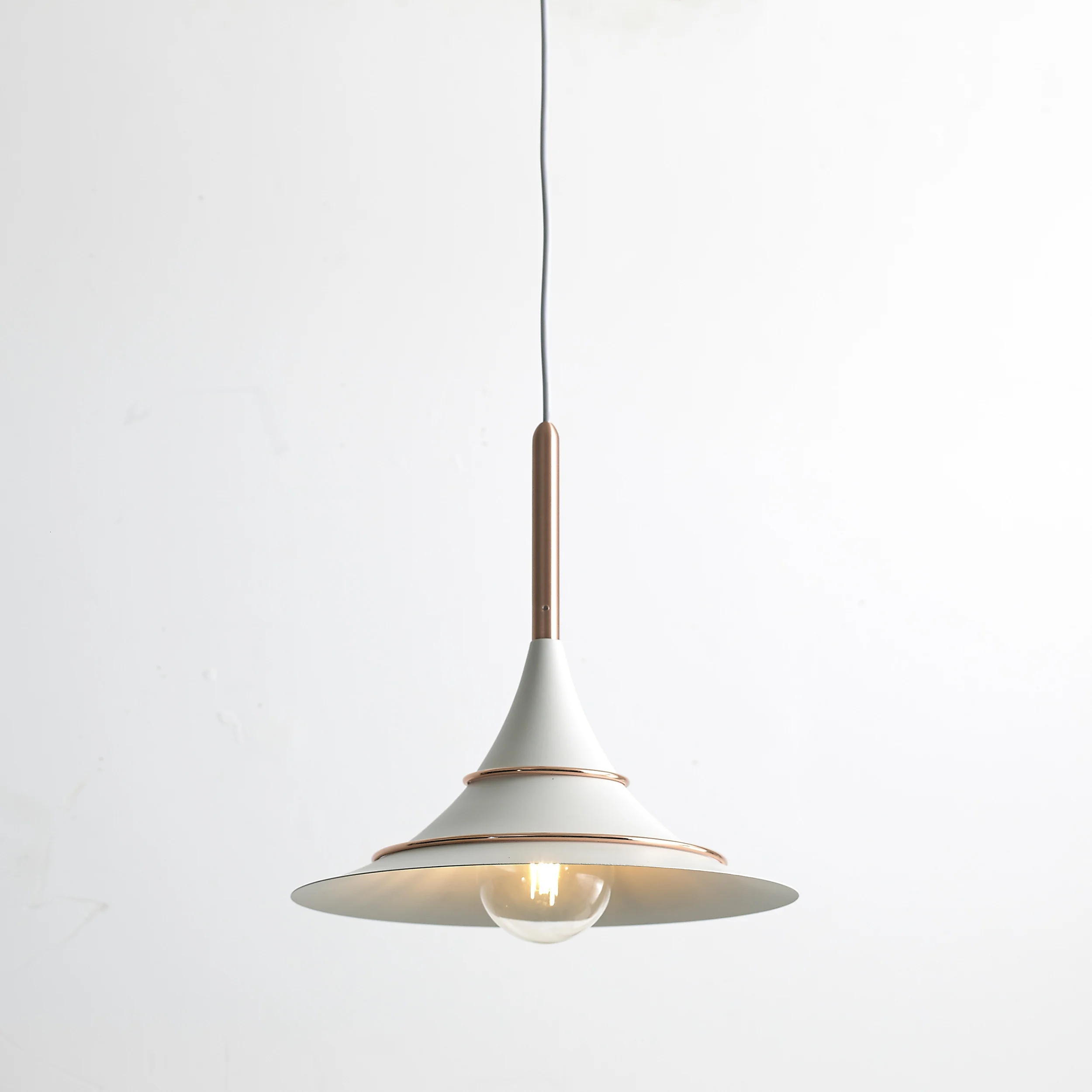 2019 модные товары для дома в форме рога Подвесная лампа освещение салона Кофейня