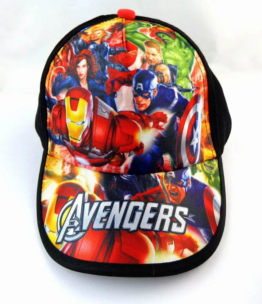 Classic Super Hero Children Casual Sun Hat Cosplay Baseball Cap Anime Party Gifts | Тематическая одежда и униформа