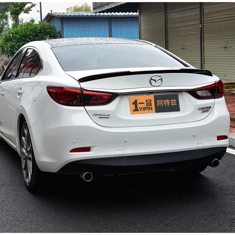 Спойлер для Mazda 6 материал ABS заднее крыло автомобиля цвет грунтовки задний