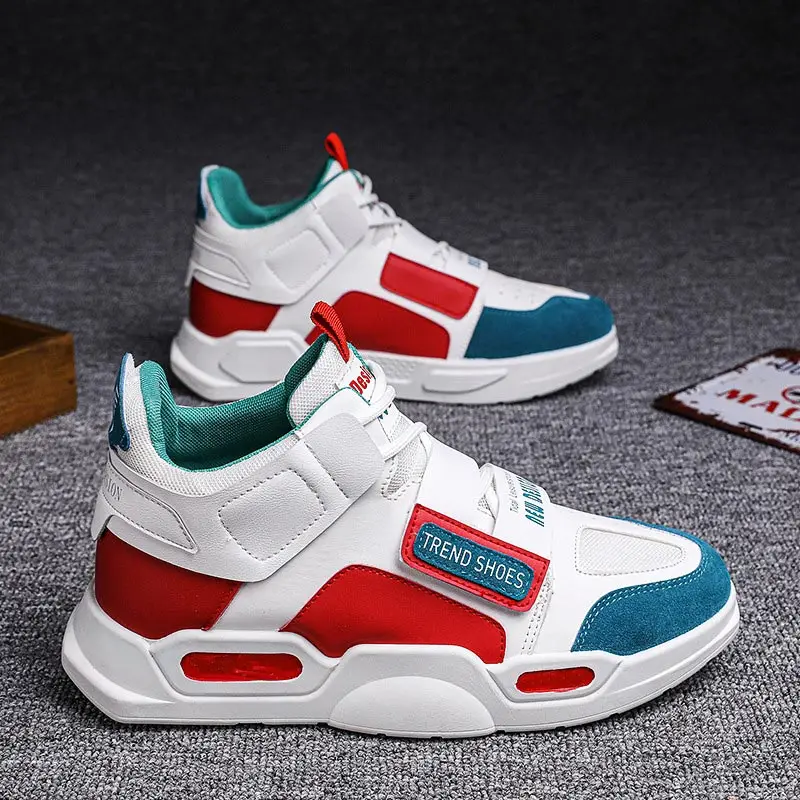 

Осенняя спортивная обувь с высоким верхом, мужские кроссовки для бега, мужская спортивная обувь, белые кроссовки для мужчин, спортивные бег...