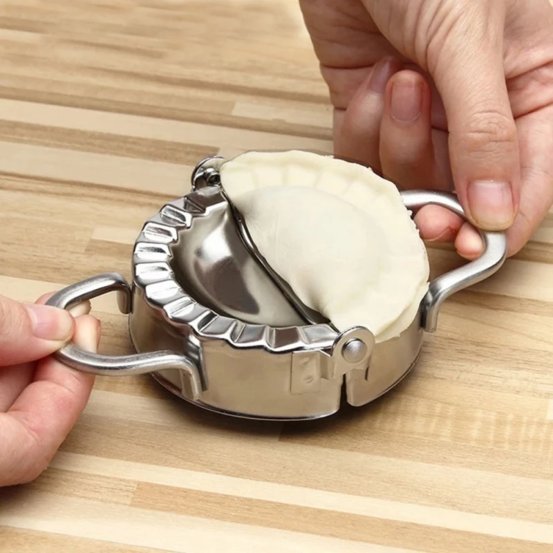 

Stainless Steel Pastry Tools Dumpling Maker Dumpling Mould Wraper Dough Cutter Pie Ravioli Kitchen Accessories
