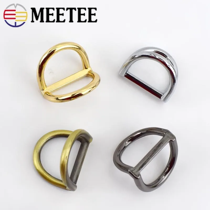 Металлические круглые кольца Meetee 5/10/20 шт. 19 мм пряжки для сумок цепочек ремешков