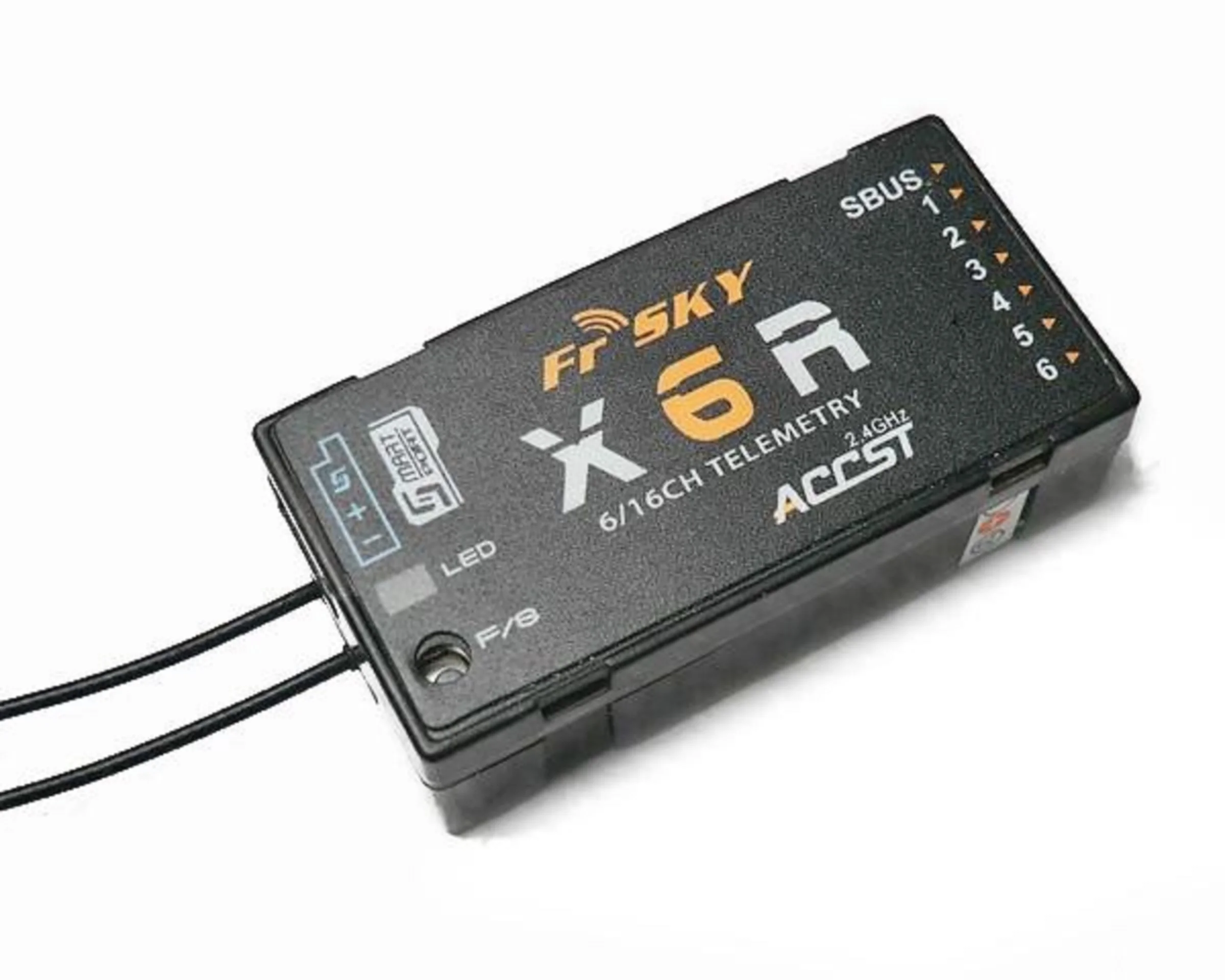 Телеметрический приемник FrSky X6R 6ch 16Ch S.BUS с умным портом | Игрушки и хобби
