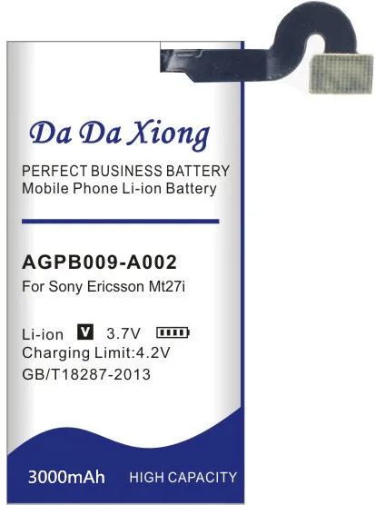 Аккумуляторная батарея DaDaXiong AGPB009-A002 3000 мАч литий-ионная для телефонов Sony Ericsson