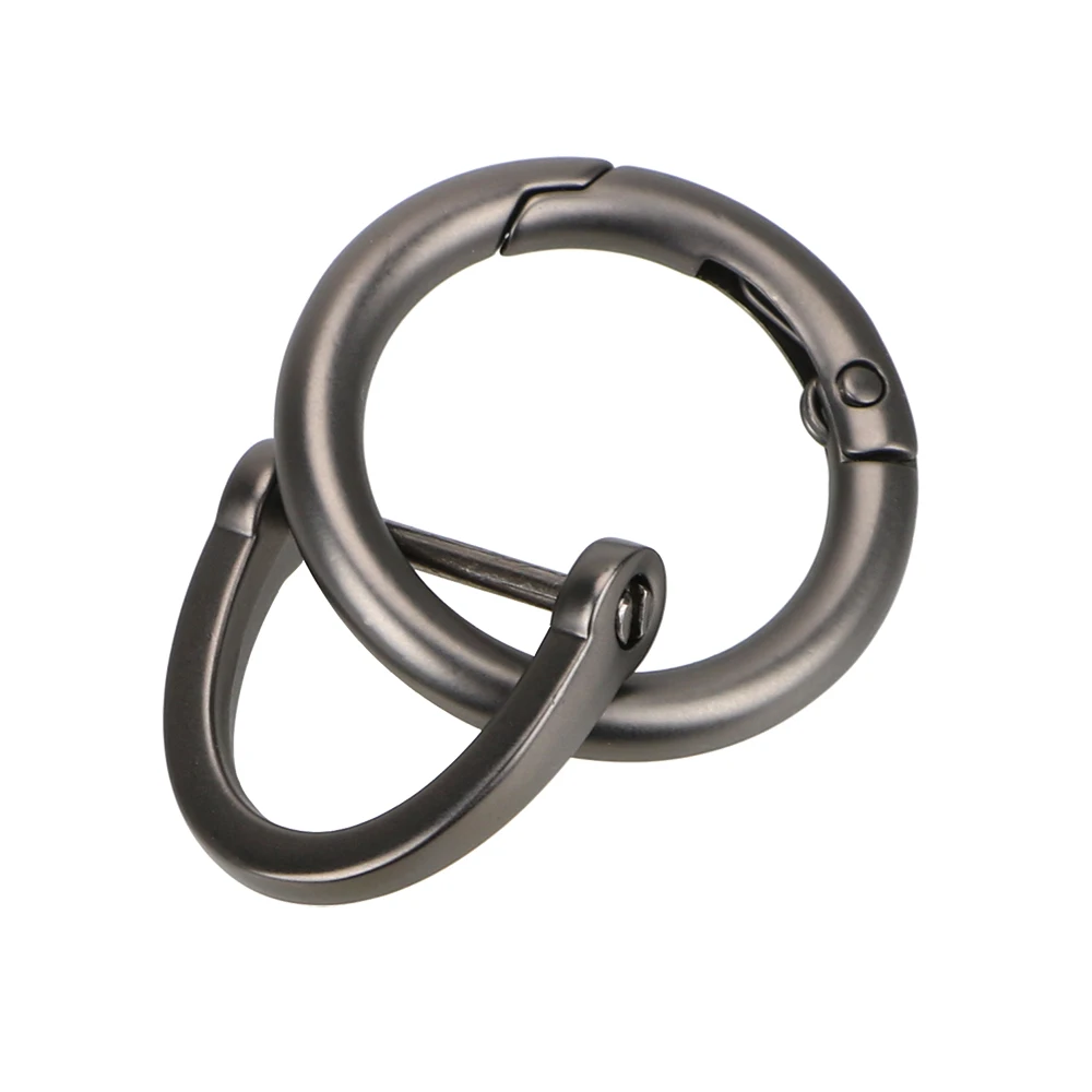 LEEPEE D образный брелок в форме подковы металлические кольца для ключей аксессуары