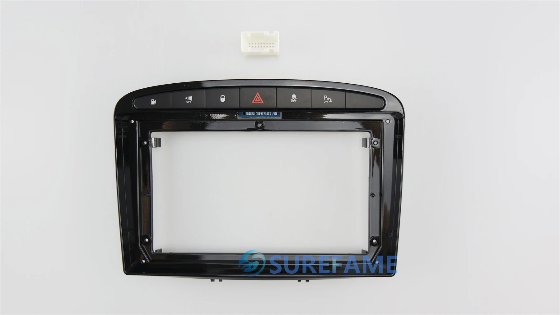 9-дюймовая Автомобильная радиопанель Fascia ДЛЯ 2007-2013 PEUGEOT 308 2011 + 408 комплект для