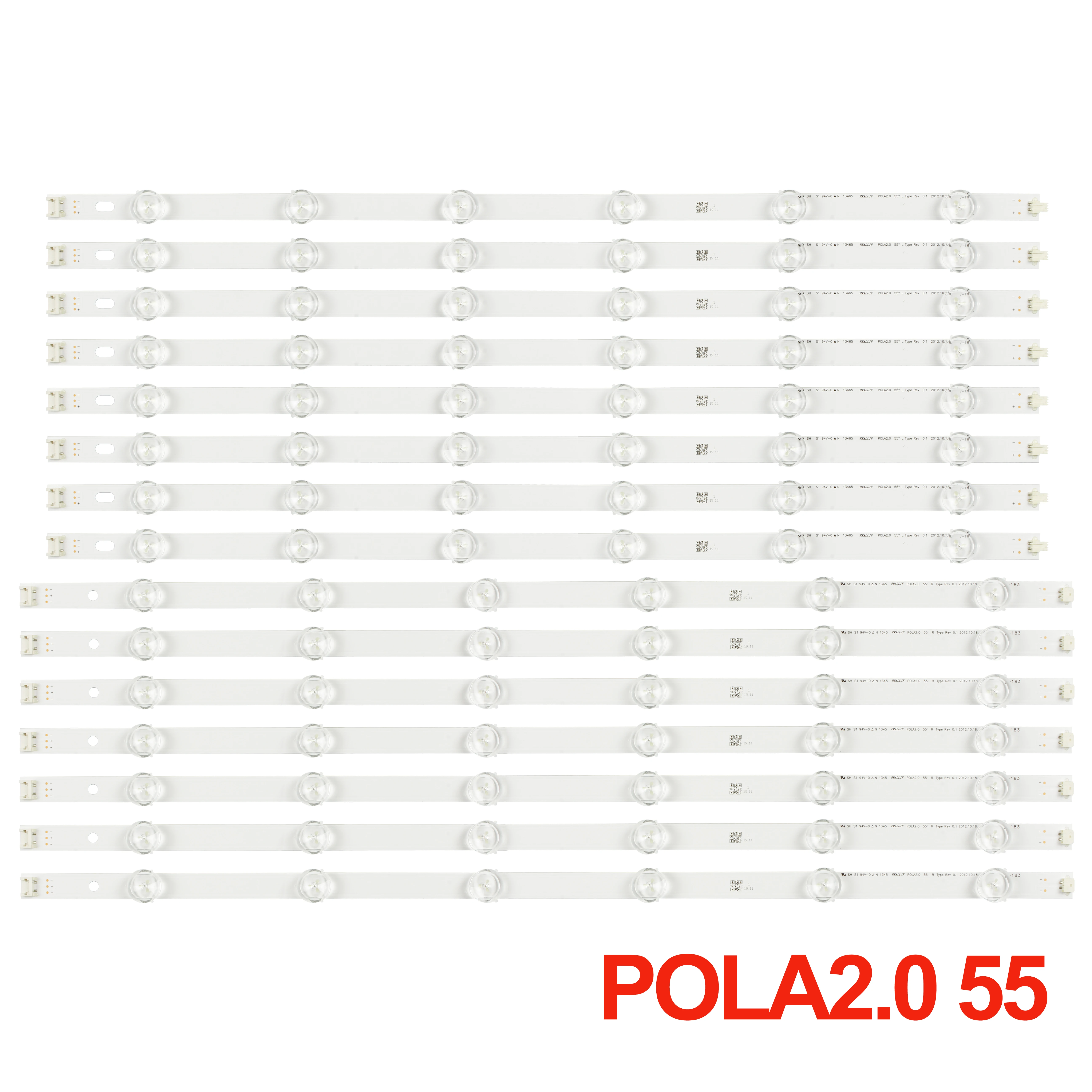 Светодиодная лента для подсветки (14) LG 55LN610V 55LN6138 55LN613S 55LN613V 55LN5750 55LN5790 POLA2.0 55 Pola 2 0