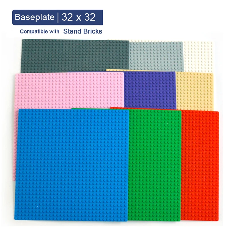 Детские игрушки сделай сам пластиковые строительные блоки базовые пластины 32x32
