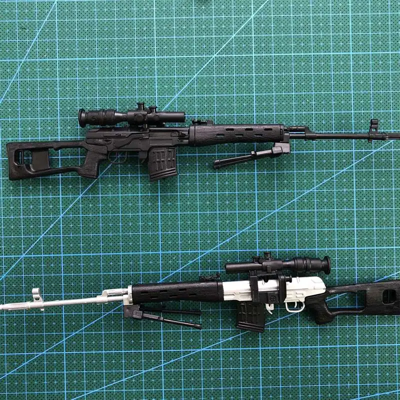 Снайперская винтовка SVD в масштабе 1:6 модель пистолета пластиковая военная с