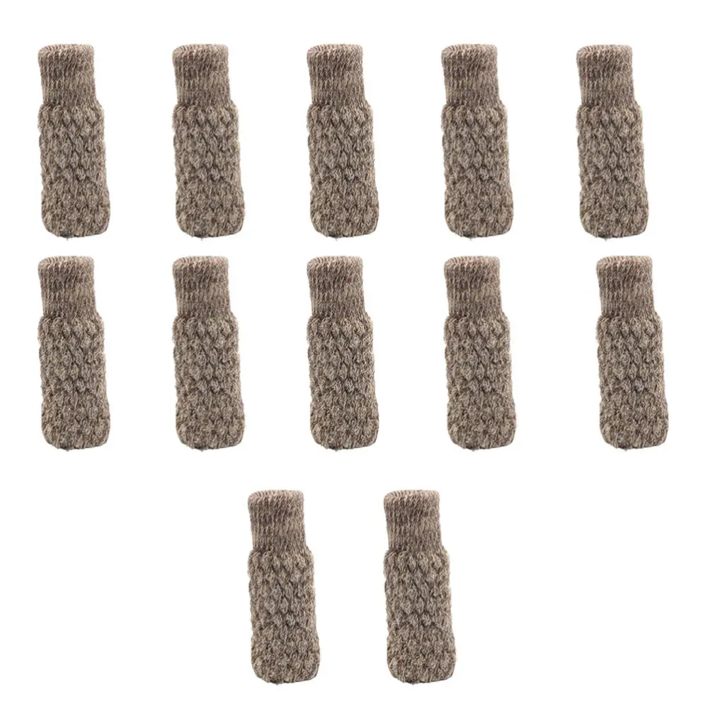 

12Pcs Chair Leg Protectors Anti-dust Cover Furniture Protective Pad Random Color