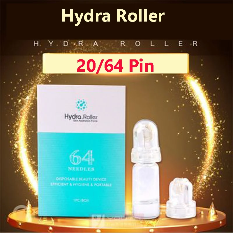 New Hydra Roller 20/64 Titanium Needles Micro Needle Derma Anti Aging Wrinkle Removal Meso | Красота и здоровье