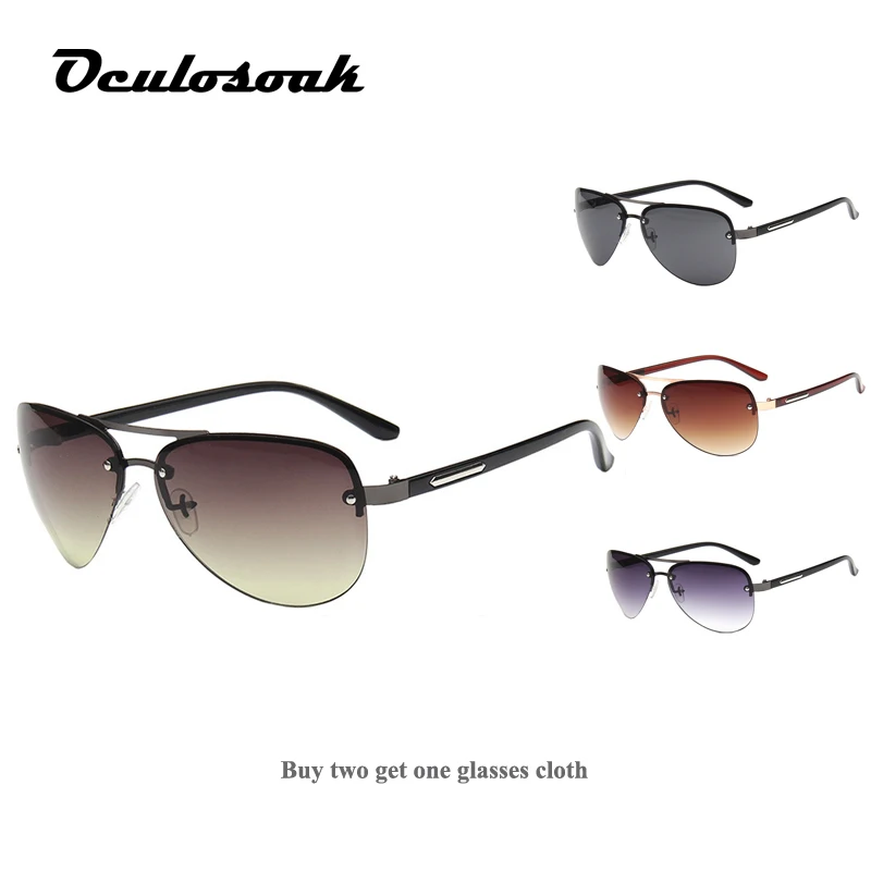 Солнцезащитные очки в винтажном стиле UV400 для мужчин и женщин модные брендовые