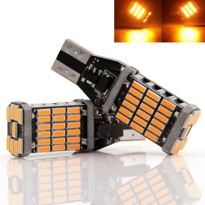 Светодиодсветодиодный автомобильная лампа T15 921 W16W 45 SMD 4014 дополнительная Canbus