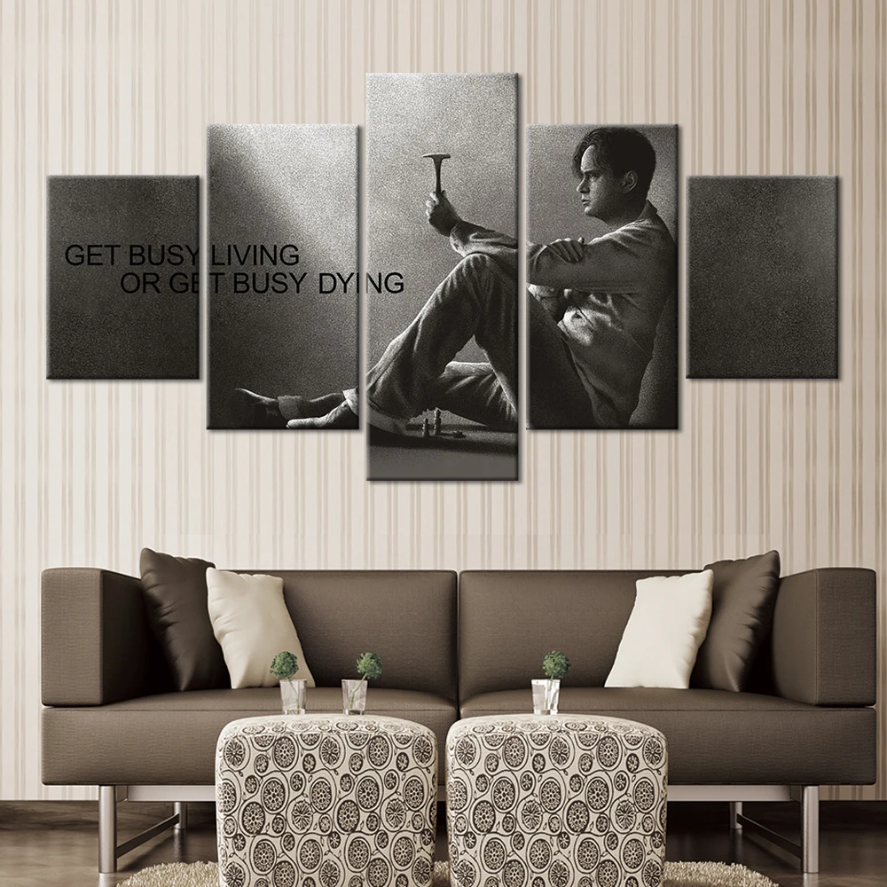 Модульные фотографии украшение дома настенная живопись холст Shawshank Постер Декор