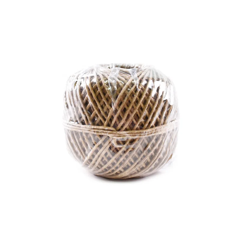 200ft/60m Organic Wick with wax Natural fiber lighting coating for lighter weed wine bottle Candle fire cigar accessories