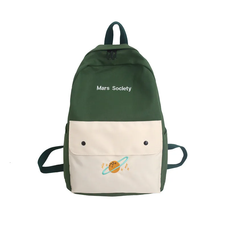 

Female Backpack Canvas Women 2019 New Fashion Canvas Backpack Campus Student Bag Casual Backpack