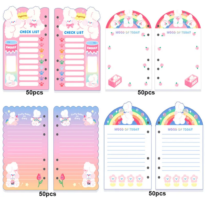 Блокнот формата A6 с вкладышами ежедневник на 50 страниц спиральный индекс