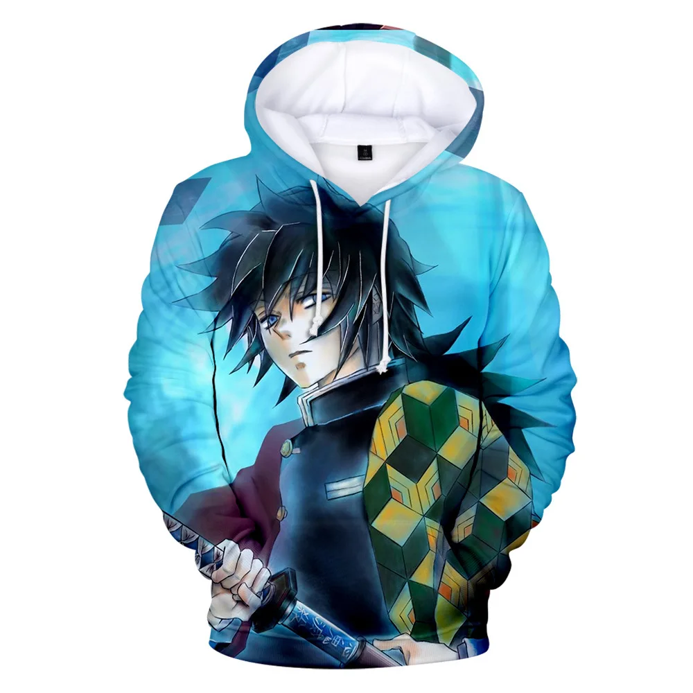 

Anime Demon Slayer Kimetsu No Yaiba 3D Print Women/men Hoodies Sweatshirts Japanese Streetwear Hip Hop Pullover Hooded Jacket