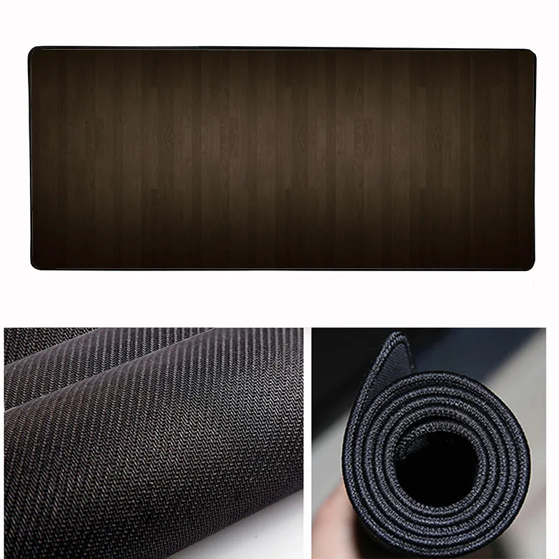 

XGZ Wood Wood Texture Mouse Pad HD Printing Table Mat Pc Notebook Keyboard Pad Rubber Non-slip MousePad 2xl Large Size