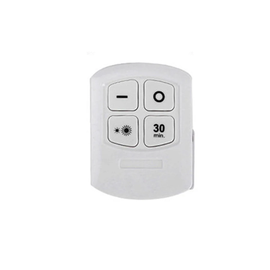 Only 1PC Remote Thrisdar 3 Вт COB диммируемая светодиодная подсветка под шкаф с дистанционным сенсорным краном светодиодный Шайба шкаф светильник s кухонный шкаф лестничный ночник - Цвет: Only 1PC Remote