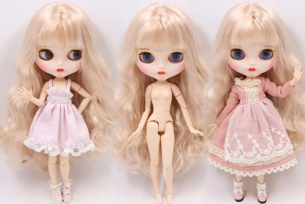 ICY Blyth кукла на заказ с руками Набор для тела Новая Улыбка Рот матовое лицо 1/6 игрушки BJD DIY модные куклы подарок для девочки специальное предложение