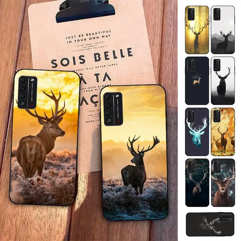 

Deer Hunting Camo Phone Case for Huawei Honor 10 i 8X C 5A 20 9 10 30 lite pro Voew 10 20 V30