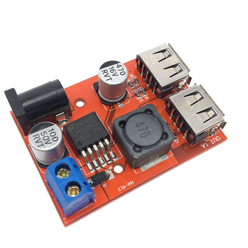 LM2596 LM2596S двойной USB-выход