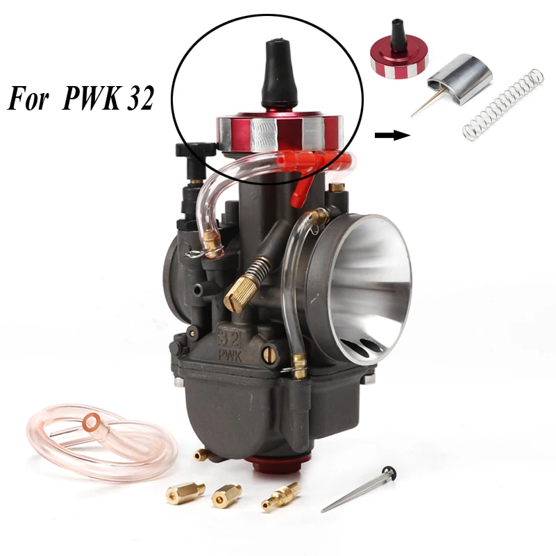 

Motorcycle universal 32mm PWK 32 Carburetor Carburador For MIKUNI 2T 4T engine scooter UTV ATV