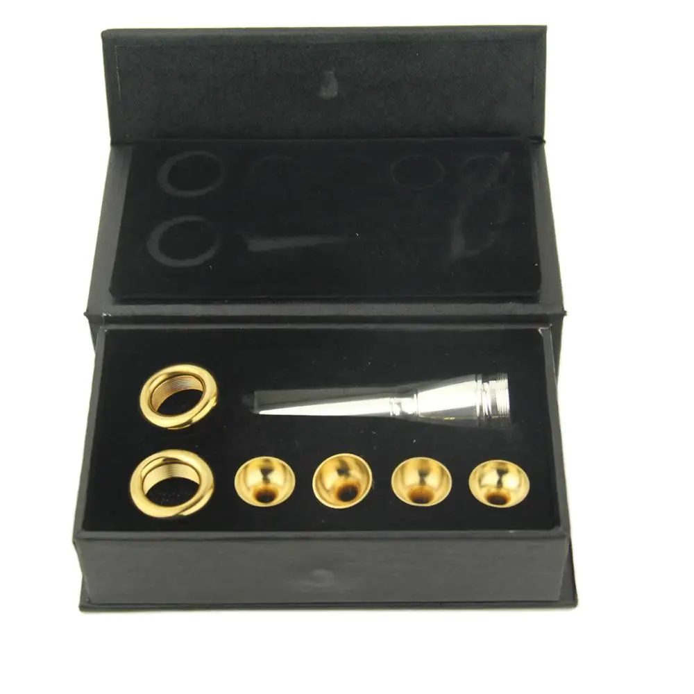 Труба мундштук трансформируемый 2a 2b 3a 3b &amp 2 головки поверхности серебристого