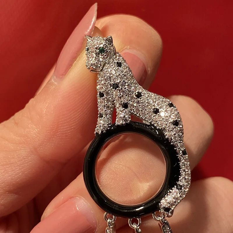 New Designer cubic zircon long tassel earrings silver color Party jewelry for women | Украшения и аксессуары