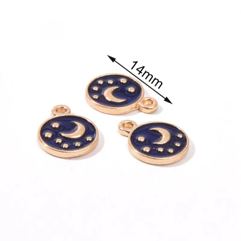 

Moon Fantasy Charm Pendants Gold Jewelry Making Finding DIY Bracelet Necklace Earring Accessories Handmade Tools 20pcs