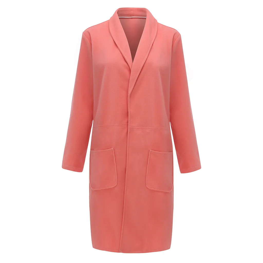 Женская Повседневная Верхняя одежда с длинным рукавом пальто свитер кардиган