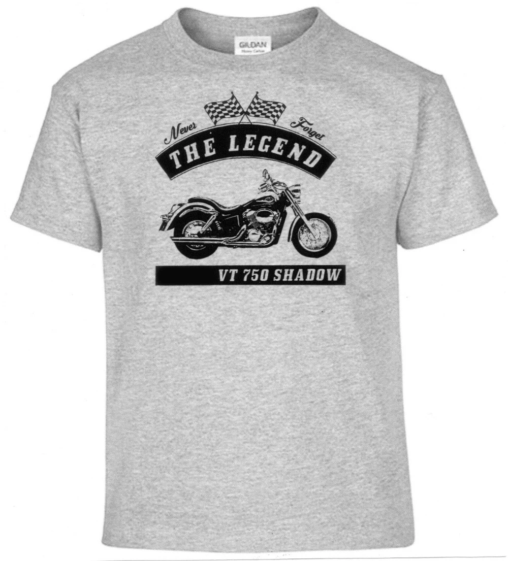 

Мотоциклетная рубашка японский мотоцикл Hon Vt 750 Vt750 Shadow, новинка 2019, популярная Высококачественная рубашка с круглым вырезом от известного б...