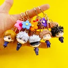 Брелок для ключей такерлама 5 шт.компл., фигурка юютджусу, кайсен, игрушки для кукол, брелки Gojo Satoru Kugisaki, модель аниме, игрушки, подвеска в сумку