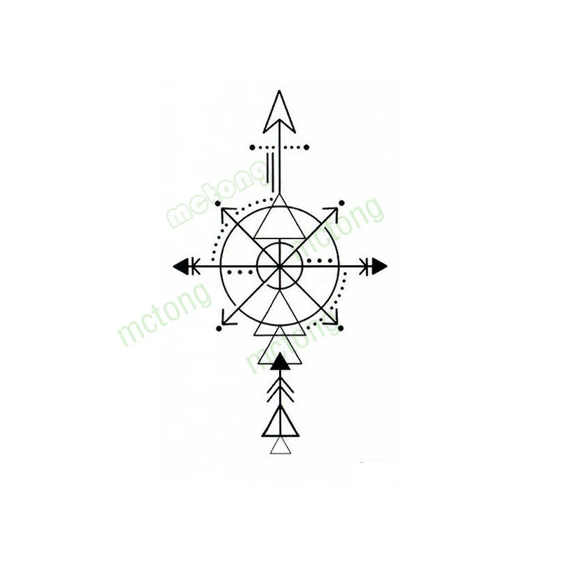 Водонепроницаемые Временные татуировки наклейка s God cross wing tatto Tatuajes Hand Tatouage Body flash