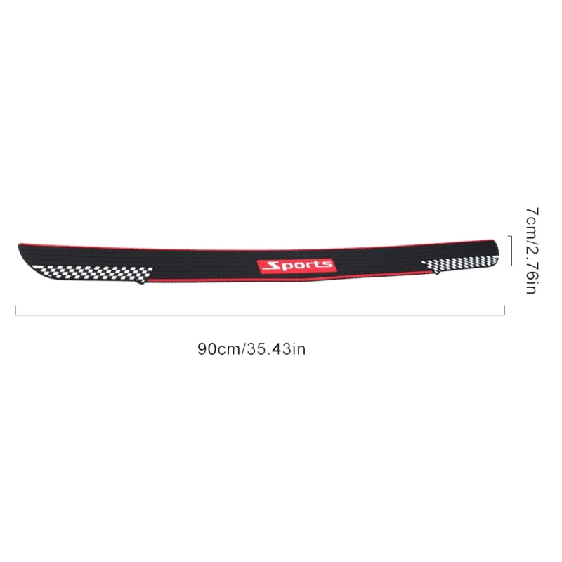 

Automobile Simple Boot Protection Strip Waterproof And Abrasion Resistance Car Bumper Protector Car Interior Mouldings