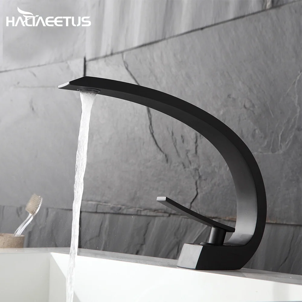 Haliaeetus смеситель для ванной комнаты латунный хромированный кран щетка раковины