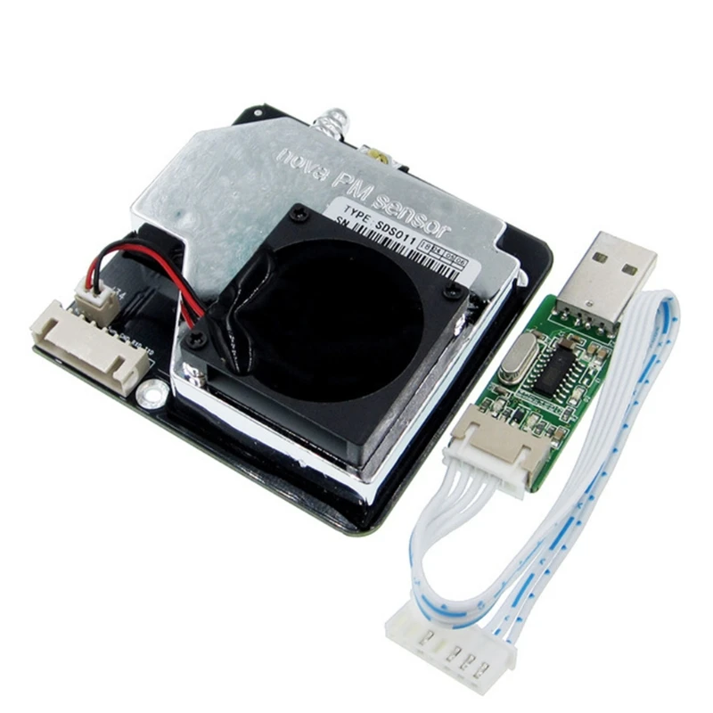 

SDS011 PM2.5 Dust Sensor High Precision Digital Module Detector Monitor Air Purifier Quality Detection Temperature Humidity Test
