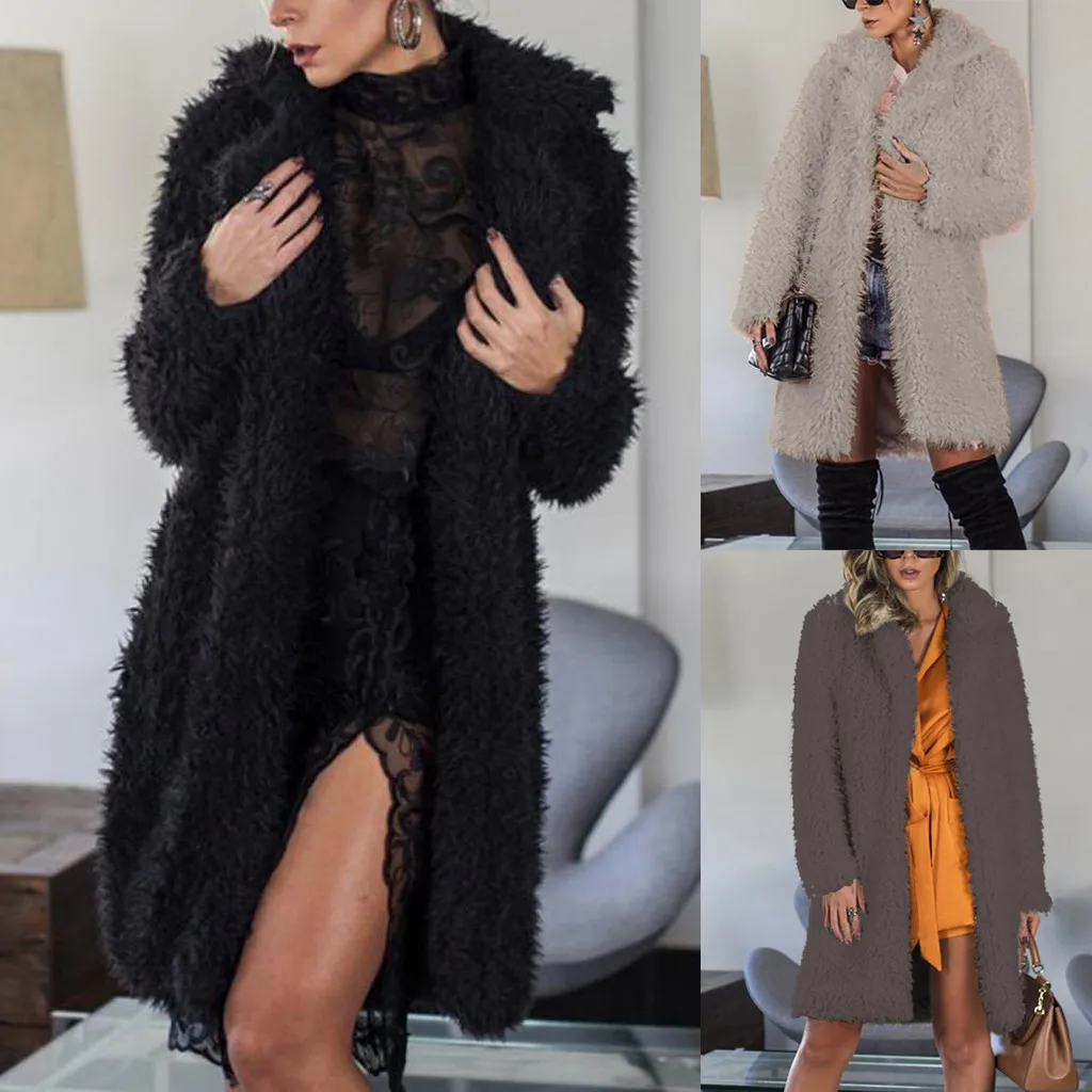 KANCOOLD пальто для женщин 2020 осень теплая мягкая Свободная Женская верхняя одежда