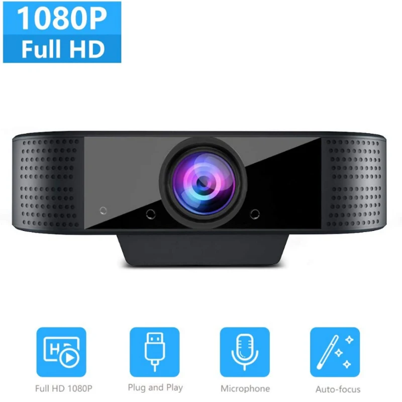 1080p HD USB Компьютерная камера встроенный микрофон вождение бесплатно веб usb