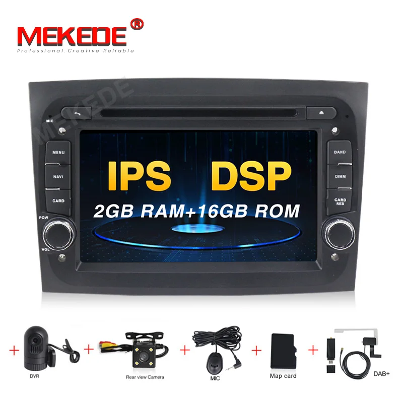 Ips DSP PX5 Android 9,0 4G+ 64G 8 core автомобильный dvd-радиоплеер для Fiat Doblo gps навигация TDA7851 wifi Bluetooth - Цвет: 16G CAMERA DVR DAB