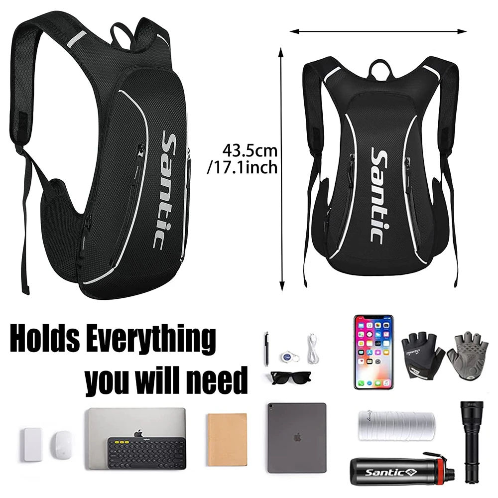 Велосипедная сумка Santic 15 л ультралегкий водонепроницаемый велосипедный рюкзак