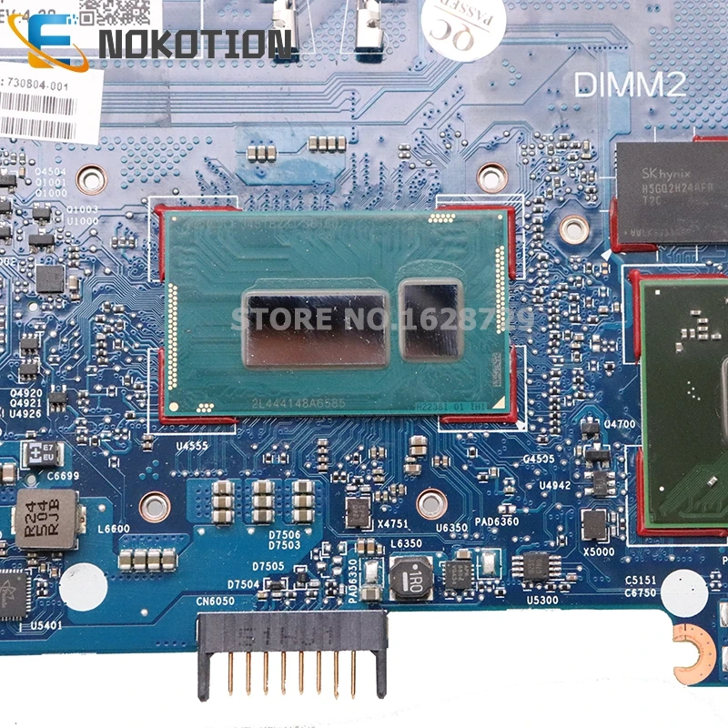 NOKOTION 730804-001 730804-501 730804-601 для hp Elitebook 840 G1 Материнская плата ноутбука SR1ED I5-4300U процессор HD 8750M графика